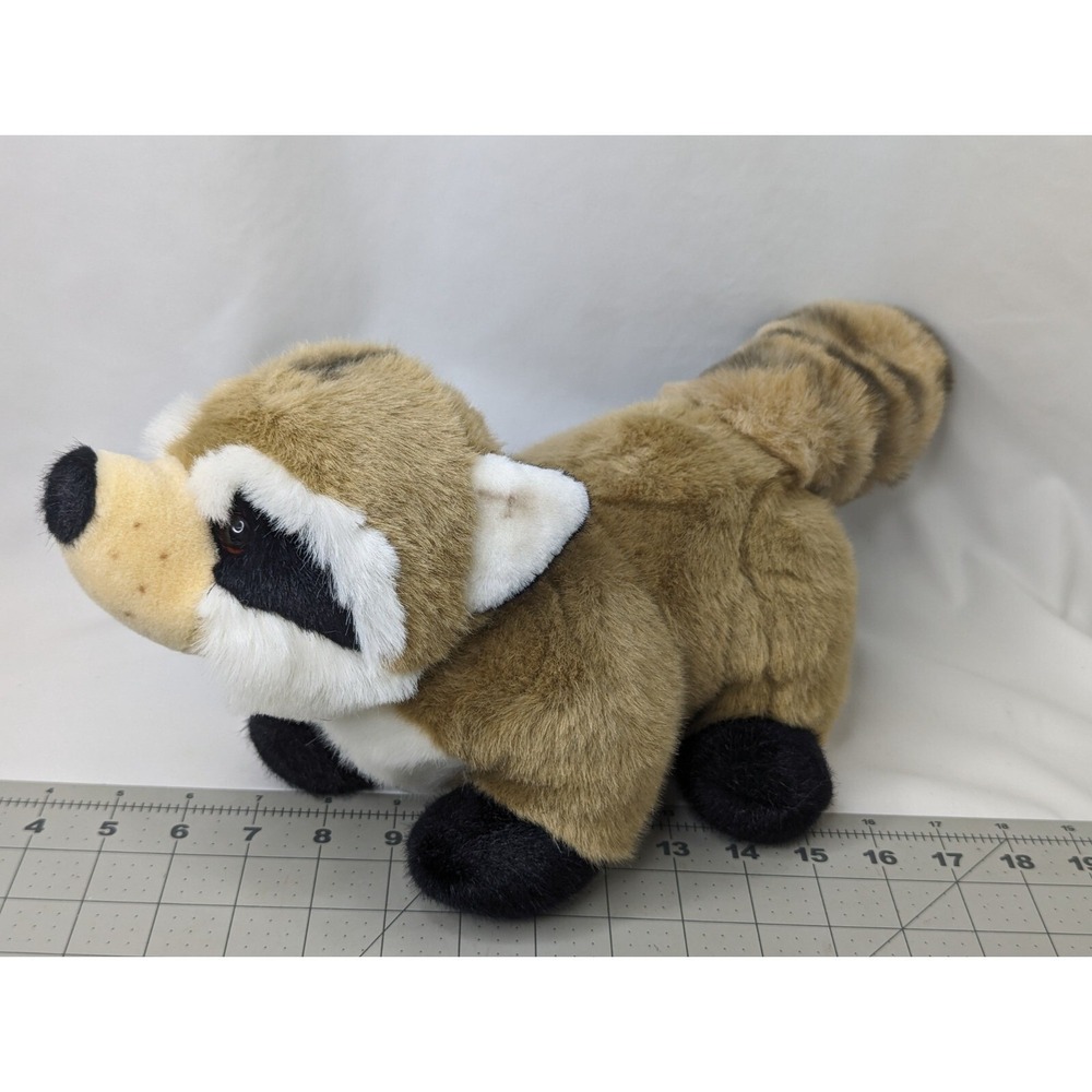 Fiesta Sassy Raccoon Plush Brown Stuffed Animal Toy